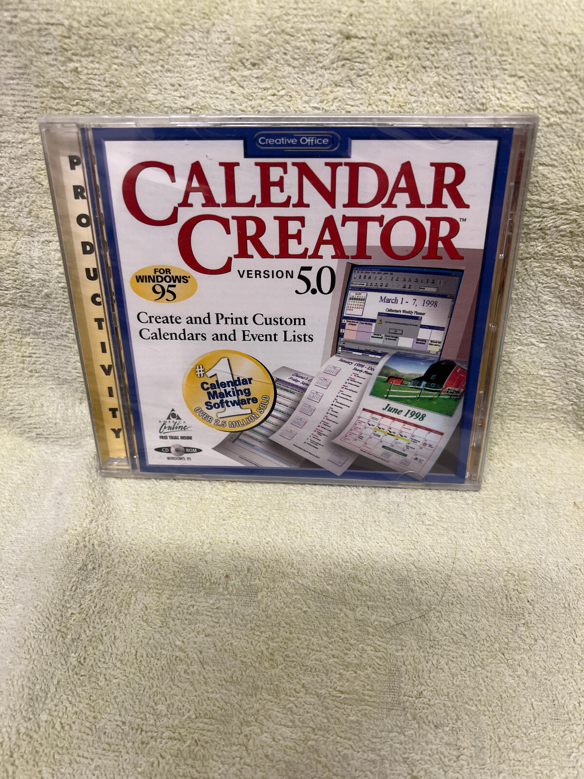Calendar Creator Version 5.0 (1997 TLC) For Windows 95