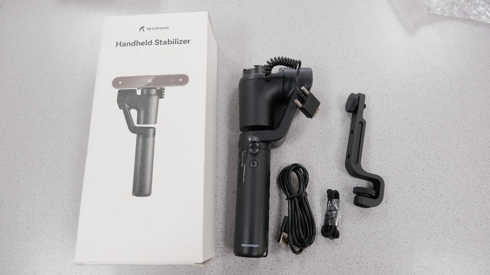 Revopoint Handheld Stabilizer FOR POP, POP 2, MINI Open Box Hard to Find CLEAN