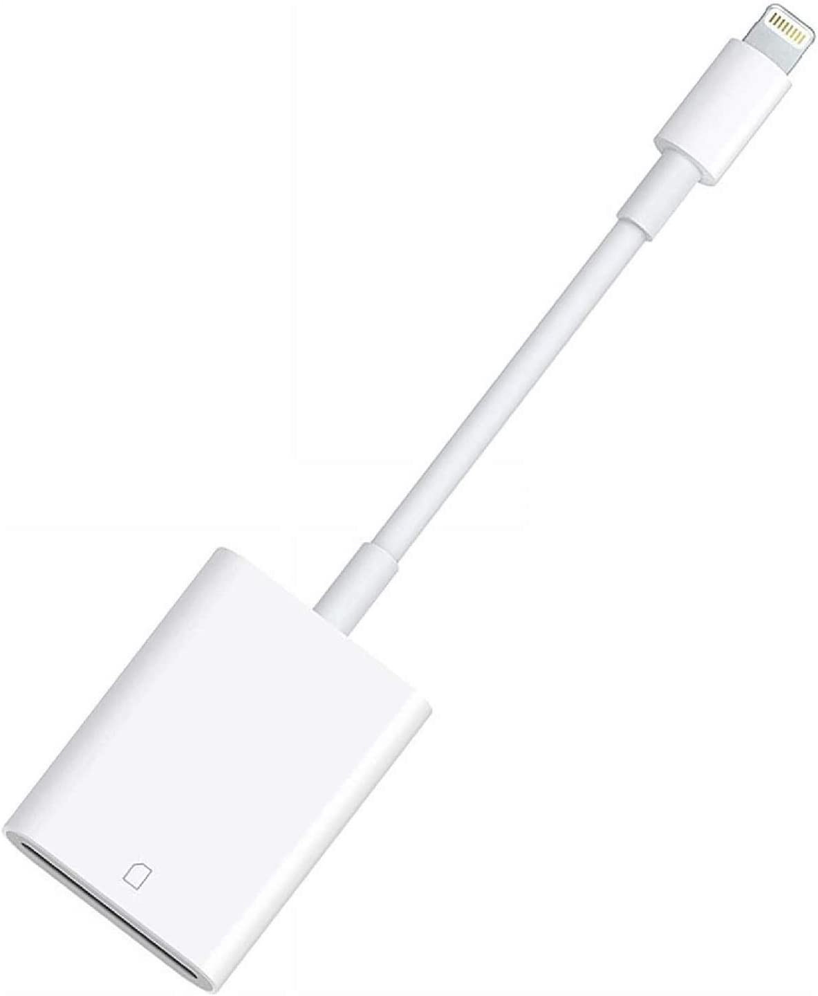 Apple MFi Certified Lightning to SD Card Camera Reader for iPhone iPad, Viewer