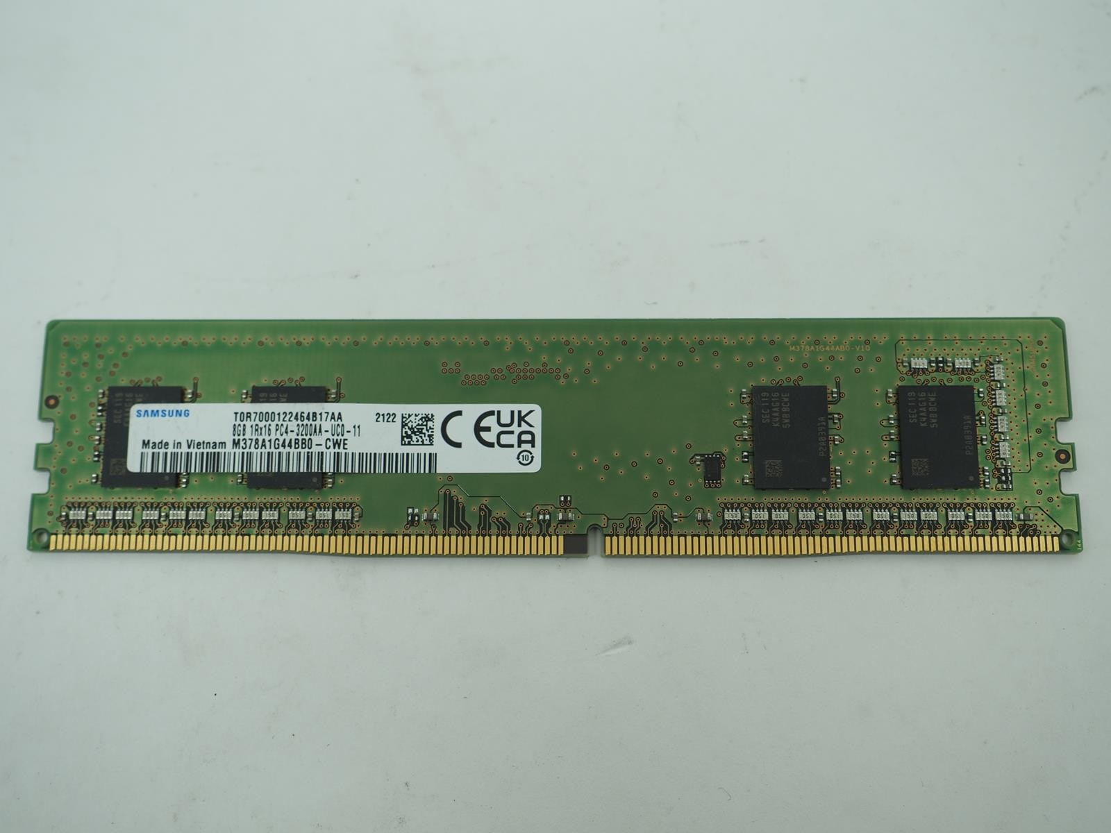 SAMSUNG 8GB PC4-3200AA Desktop Ram / Memory - M378A1G44BB0 - CWE