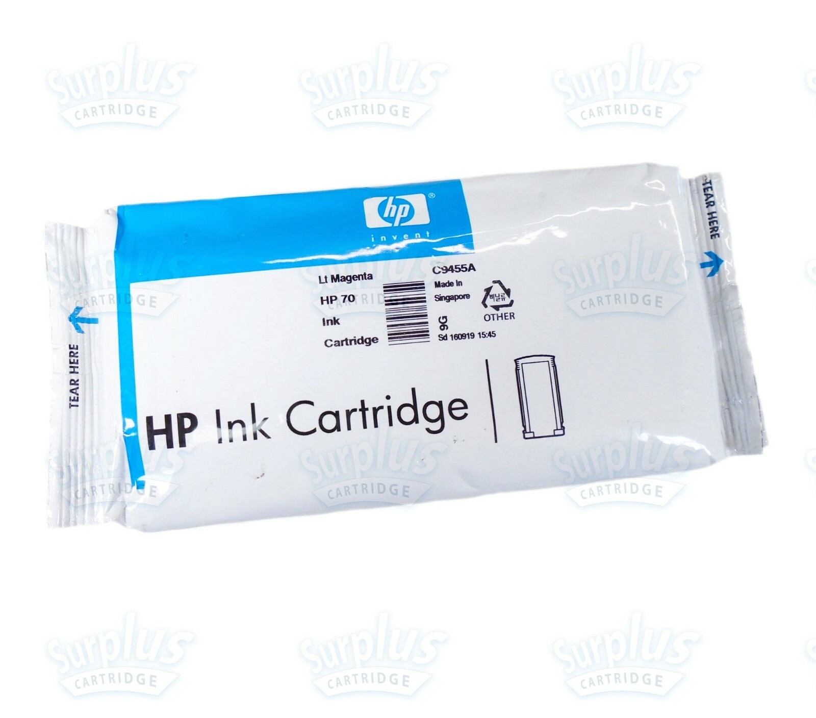 Genuine HP 70 Light Magenta Ink 130ml DesignJet L3S81B E1L21B Q6675A 