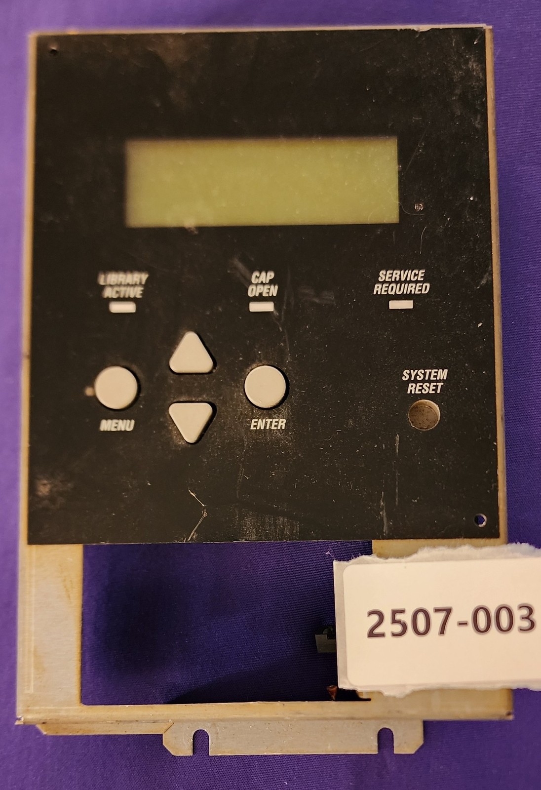 Dell 1194D PowerVault 130T Tape Library LCD Control Panel