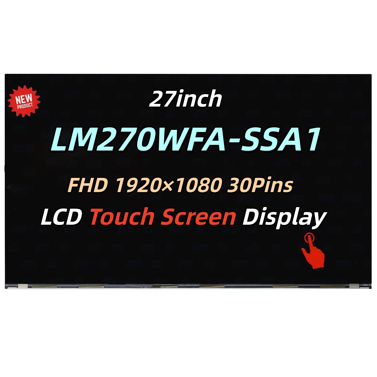 27.0" LCD Screen for HP 27-D0014 27-D0044 27-D0230Z FHD 30pin Touch Display