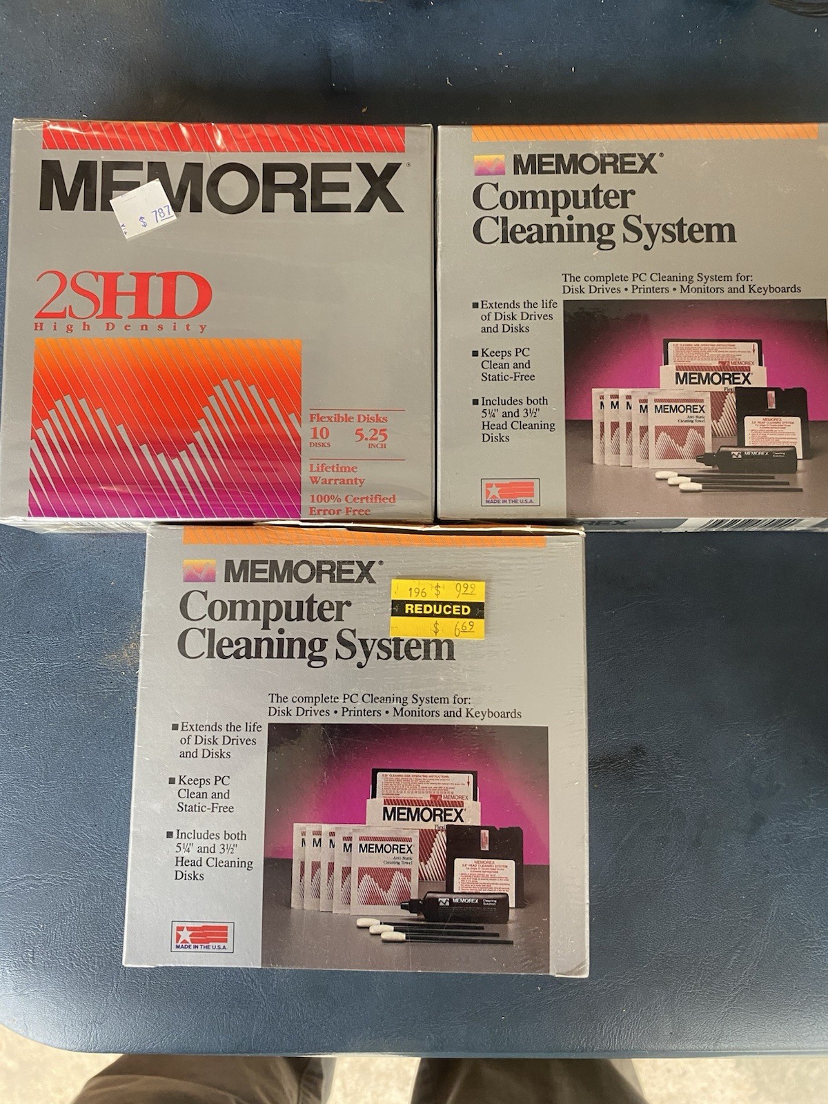 Memorex 2S/HD Double Sided High Density 5.25" Floppy Disk SEALED NEW