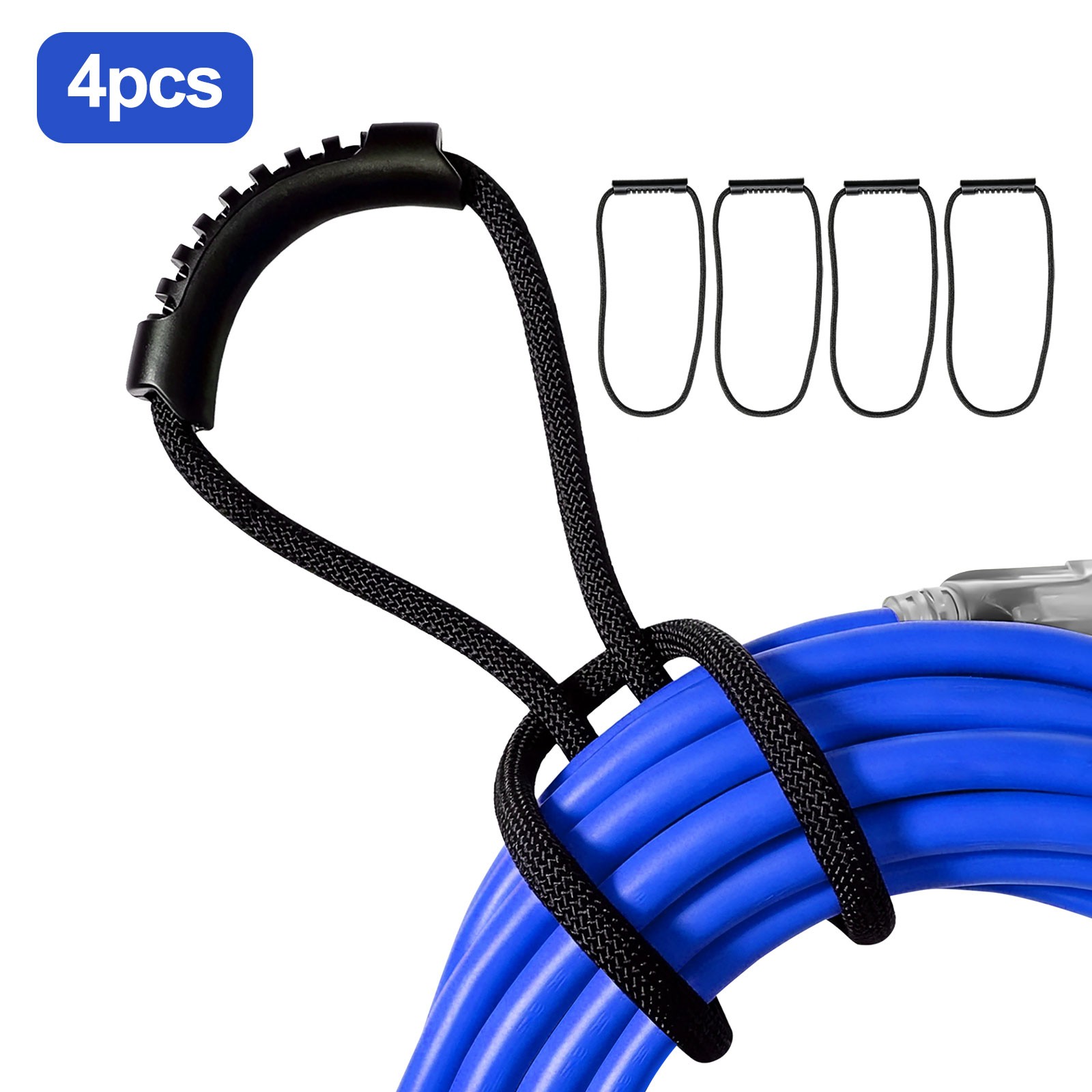 4 PCS Hose Carrying Strap Nylon Rope Holder for RV Garage Garden Storage Straps