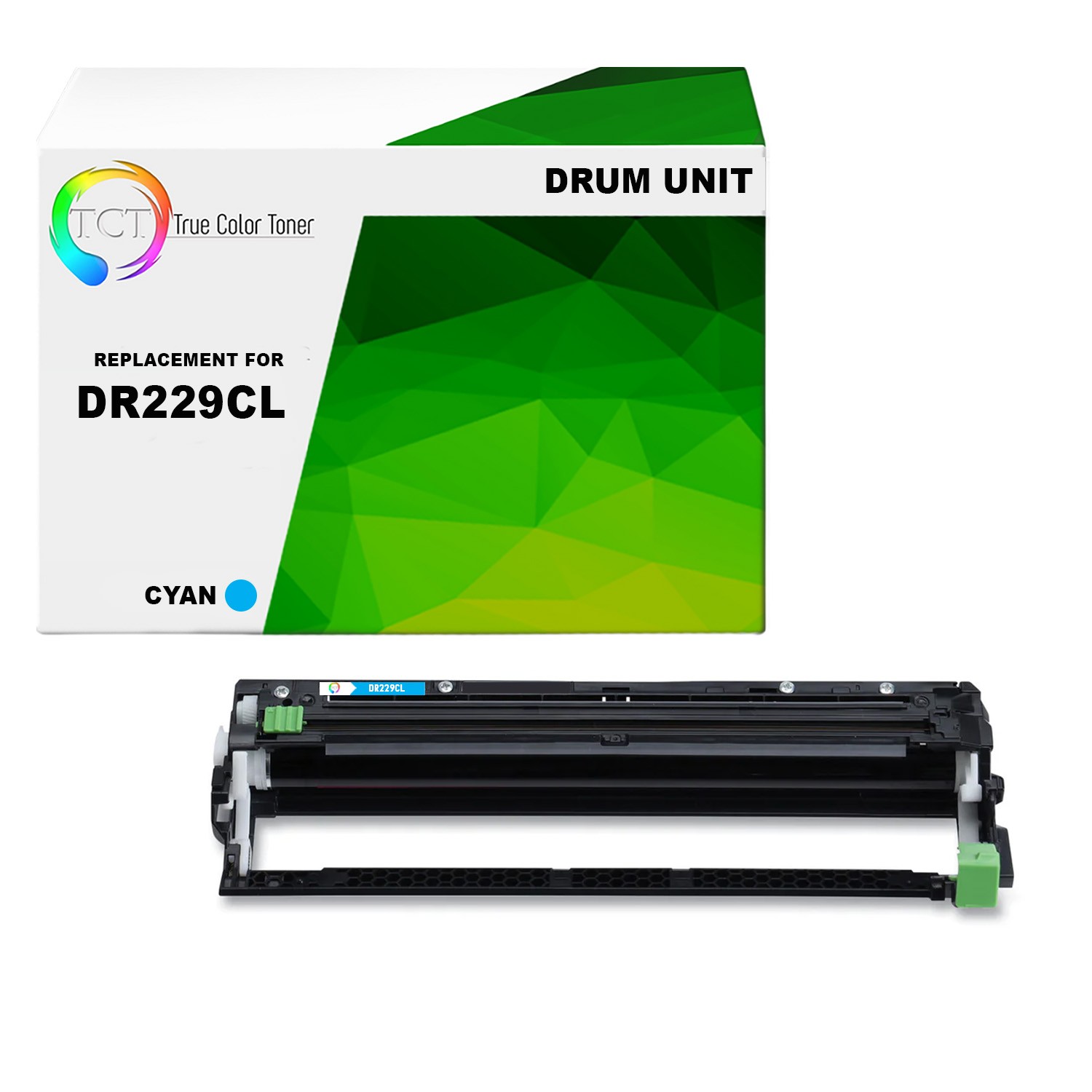 TCT Compatible DR229 DR229CL For Brother HL-L3220CDW L3280CDW Drum Unit (Cyan)