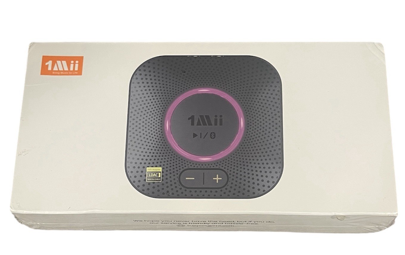 1Mii B06S+ Bluetooth Receiver HiFi Wireless Bluetooth 5.2 Audio Adapter NEW