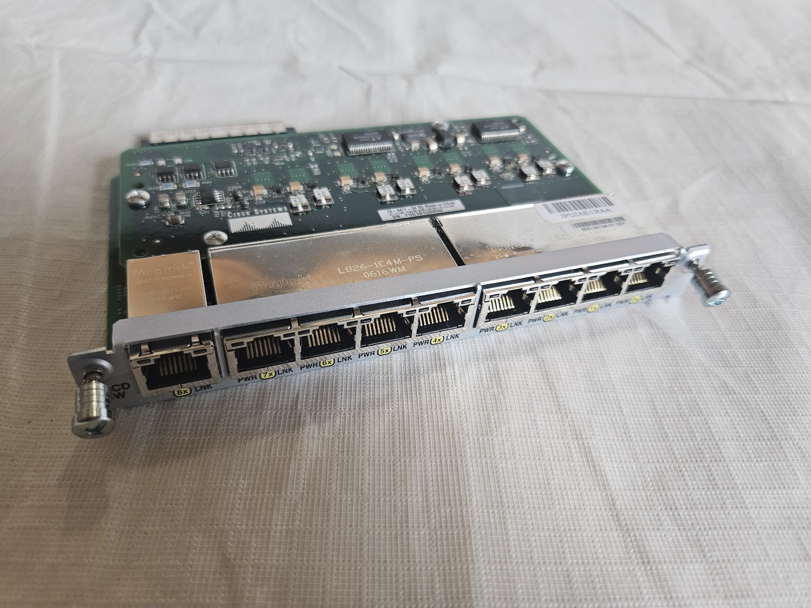NEW Cisco HWIC-D-9ESW-PoE Network Interface Card