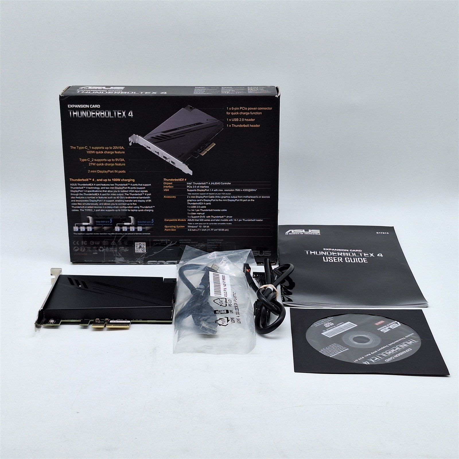 ASUS ThunderboltEX 4 Expansion Card G2U