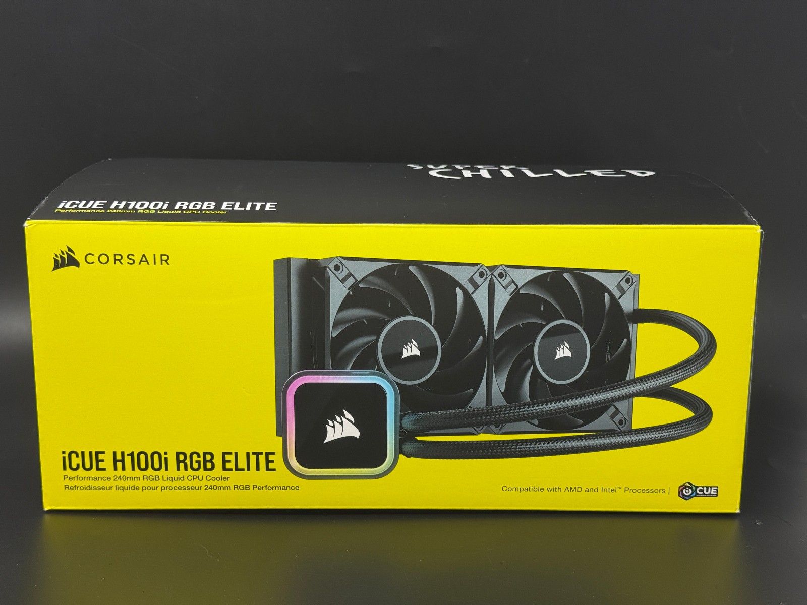 Corsair iCUE H100i RGB Elite Liquif CPU Cooler  - - -EMPTY BOX ONLY- - -