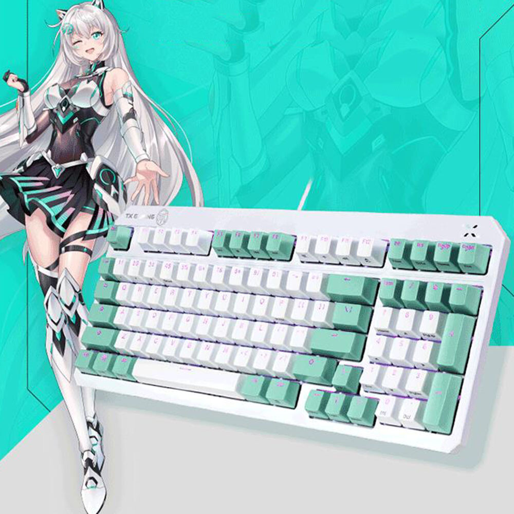 ASUS TX98 Wired RGB Optical Mechanical Gaming Keyboard IP57+ Wireless Mini Mouse