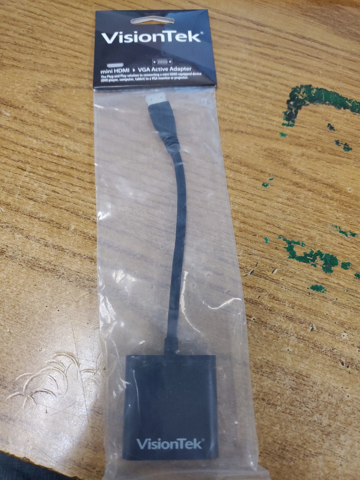 VisionTek Mini HDMI to VGA Active Adapter (M/F) - 900743.     #S1