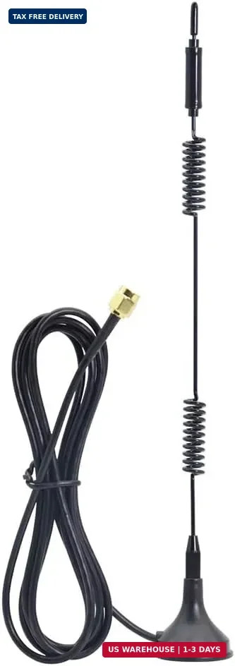 Dual Band WiFi 2.4GHz 5GHz 5.8GHz 12dBi 4g Antenna Magnetic Base SMA Male Antenn