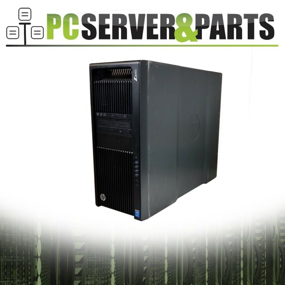 HP Z840 Super Workstation 8-Core E5-2630 v3 2.40GHz 64GB K2200 4GB 1TB HD Win10