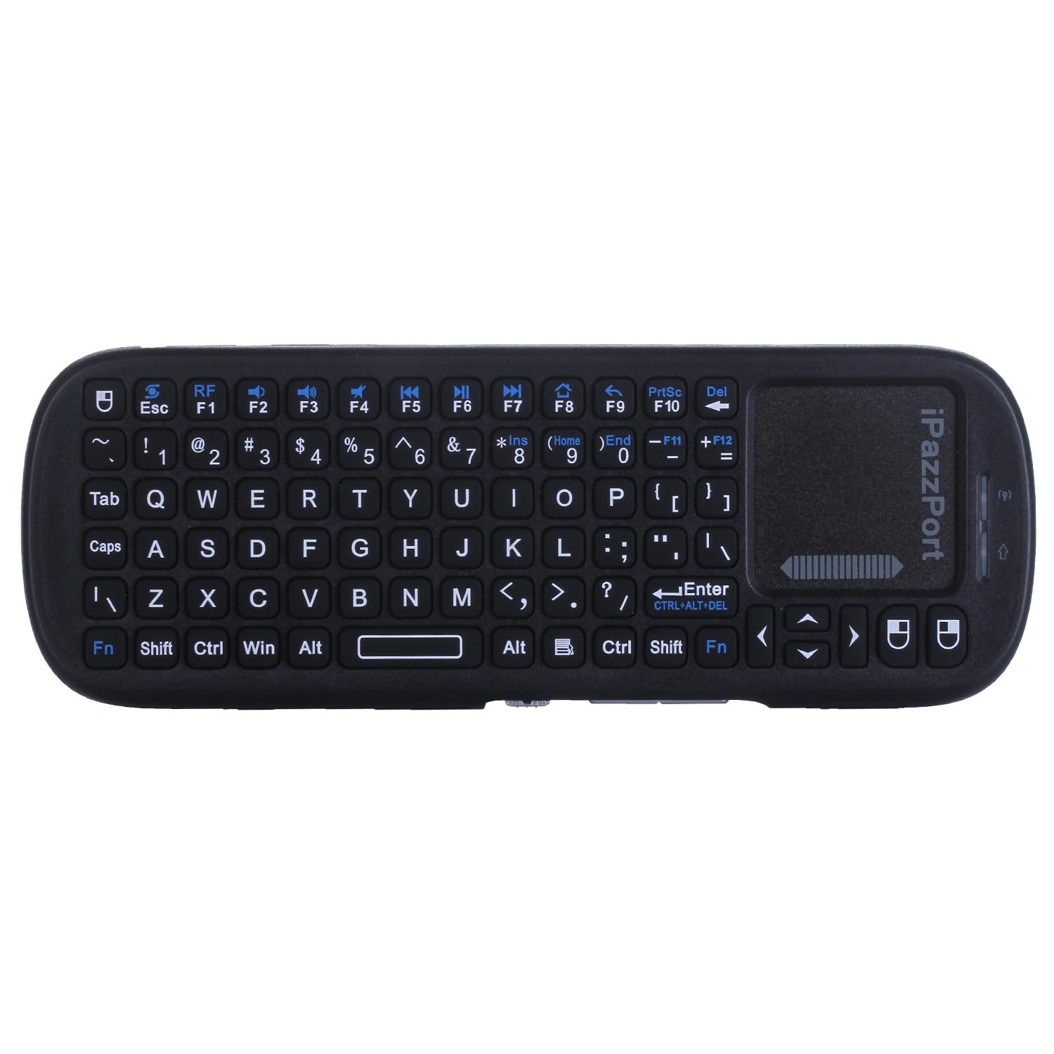 iPazzPort 2.4G+Bluetooth Wireless Mini Keyboard with Touchpad and Mouse
