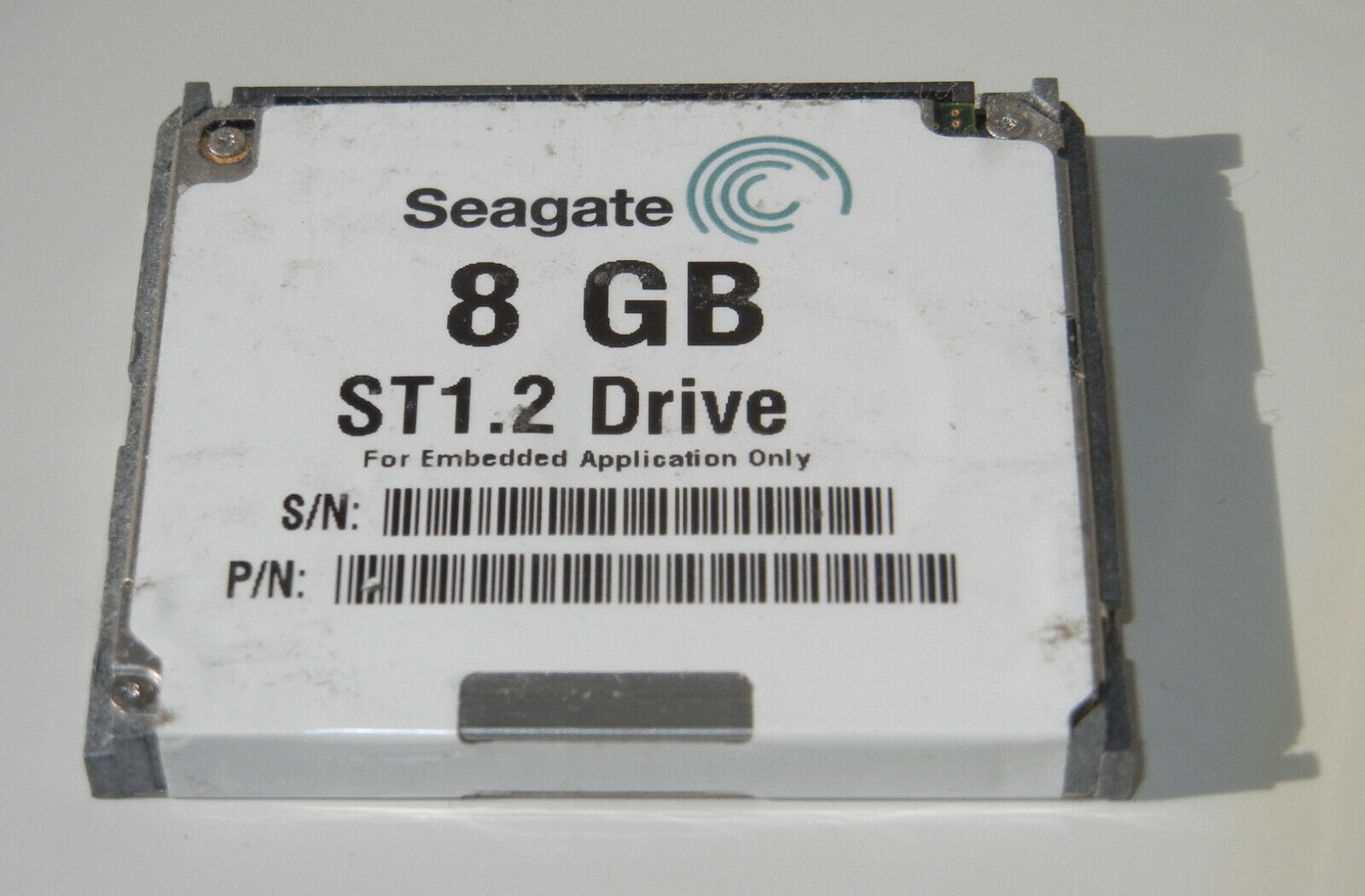Seagate 8GB ST1.2 Series 3600RPM CompactFlash Type II Micro Drive Non-Working