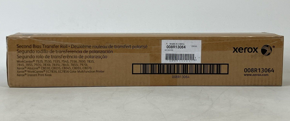 NEW Genuine XEROX 008R13064 SECOND Bias Transfer Roll WorkCentre 7425 7525