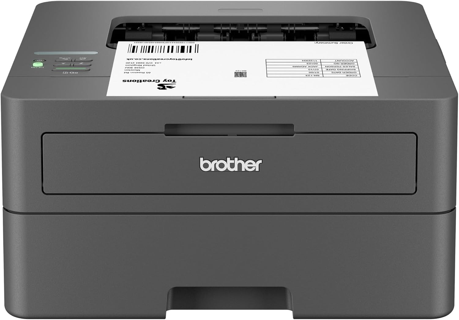 Brother HL-L2405W Compact Wireless Monochrome Laser Printer 30ppm Print Only