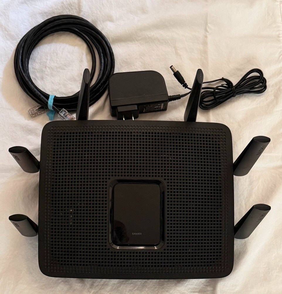 Linksys EA9300 WiFi Tri-Band AC4000 Gigabit Router Max-Stream MU-MIMO tested