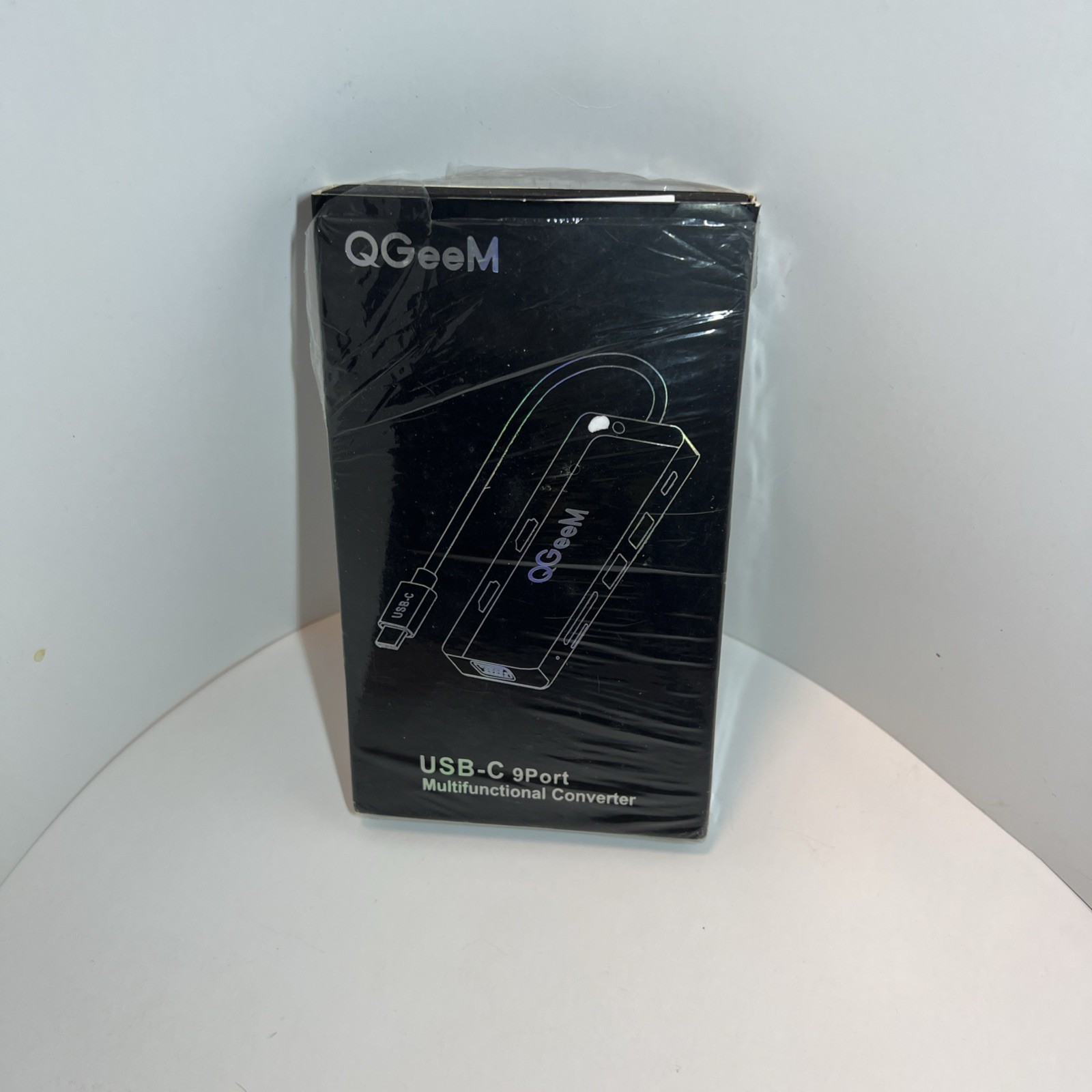 QGeeM USB-C 9Port Multifunctional Converter/Adapter/Docking Station SEALED