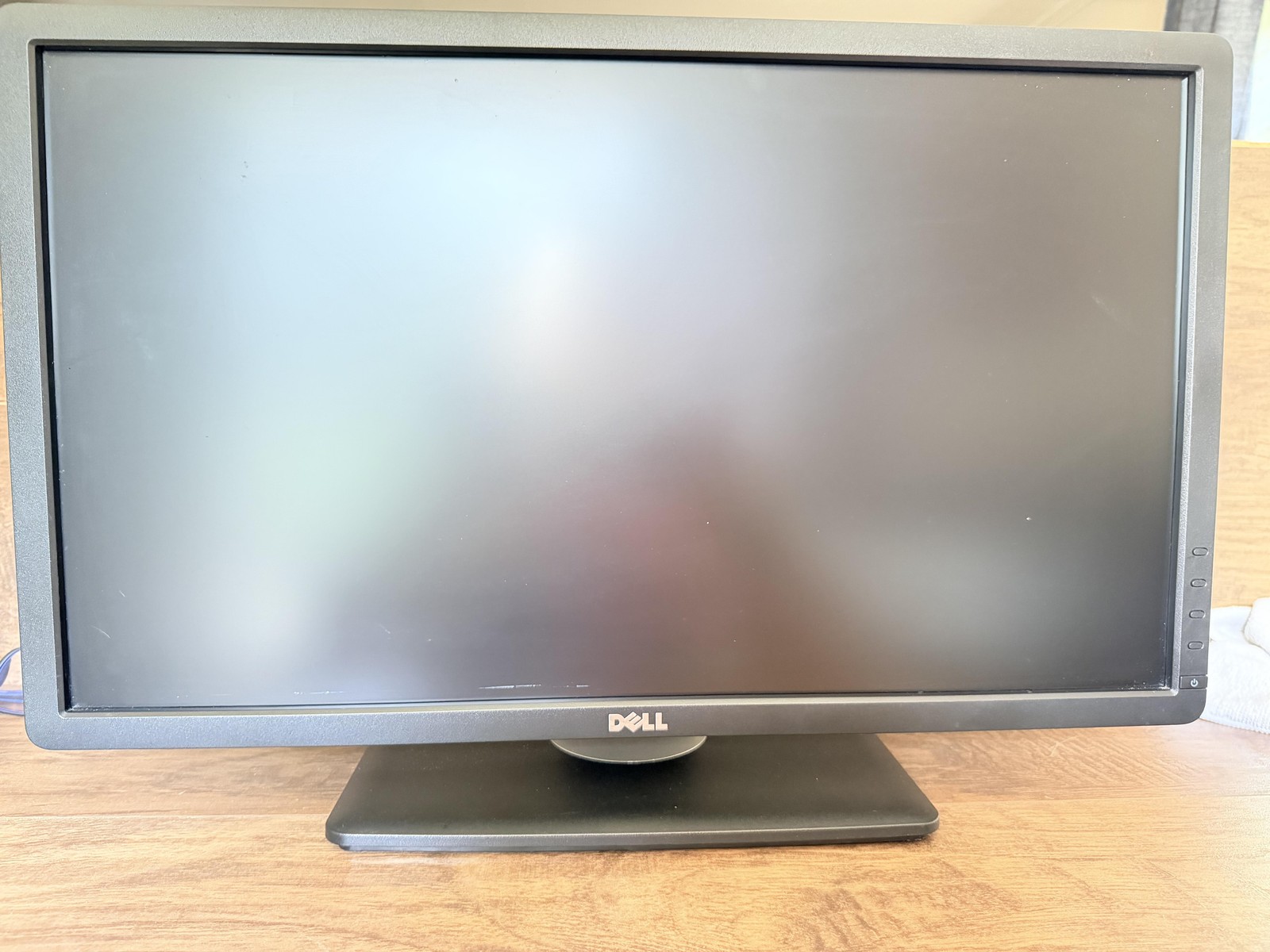 Dell 23in LCD Monitor 1080p DisplayPort DVI VGA USB Widescreen Black W/ Stand