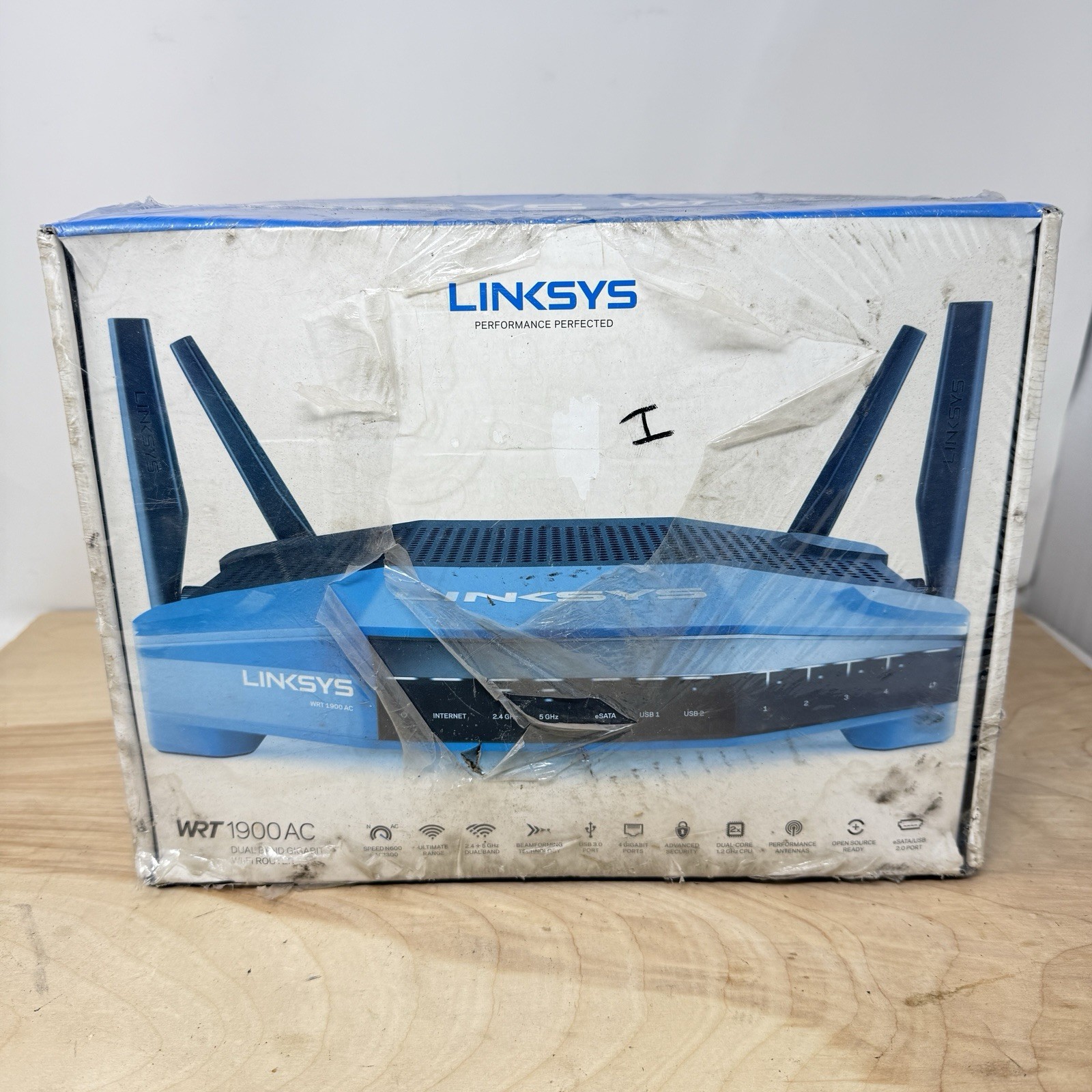 Linksys WRT1900AC AC1900 Dual-Band Smart WiFi Router NEW FACTORY SEALED