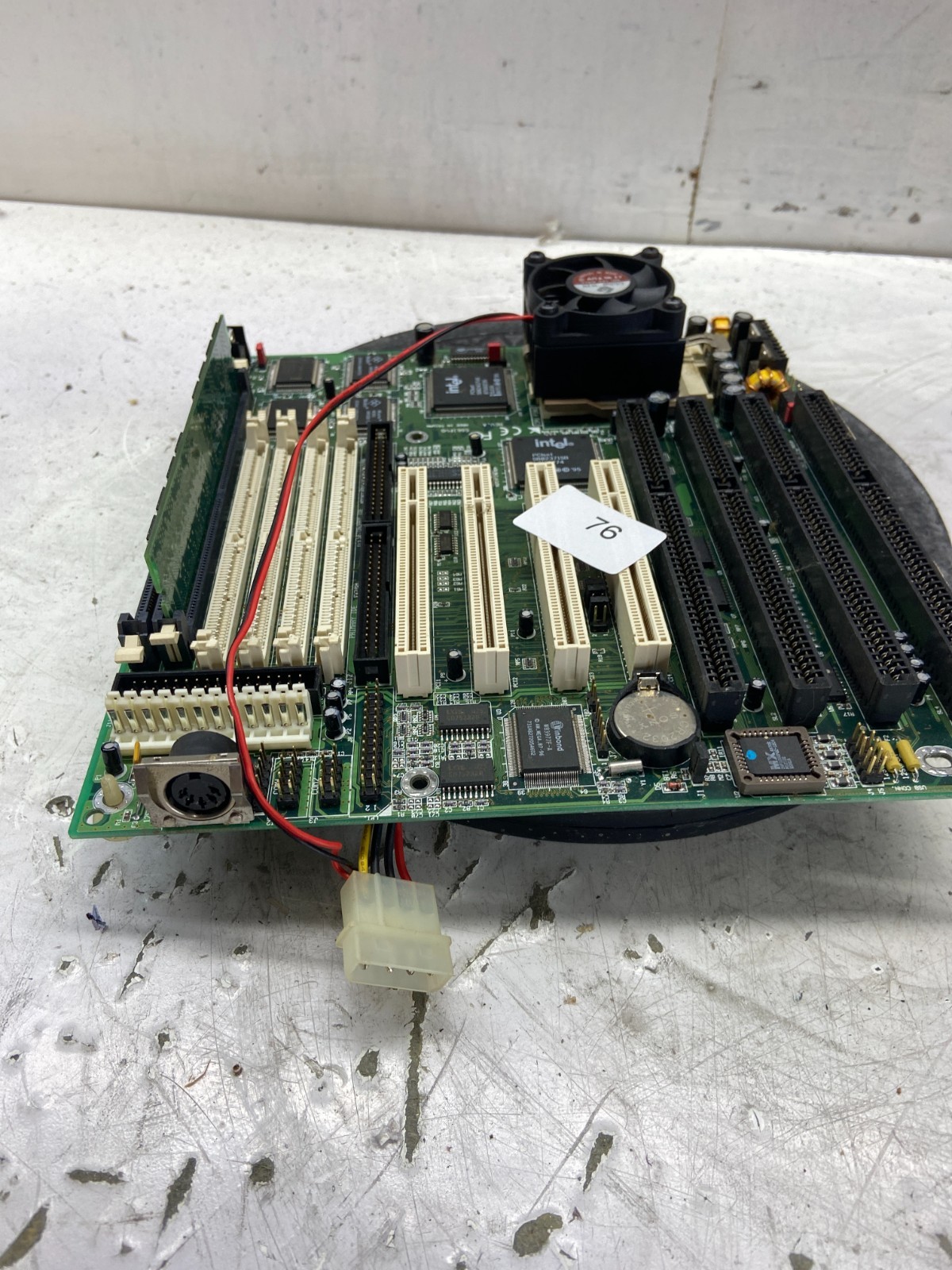 DFI 586IPVG Motherboard Bundle Pentium-MMX 166MHz 64MB