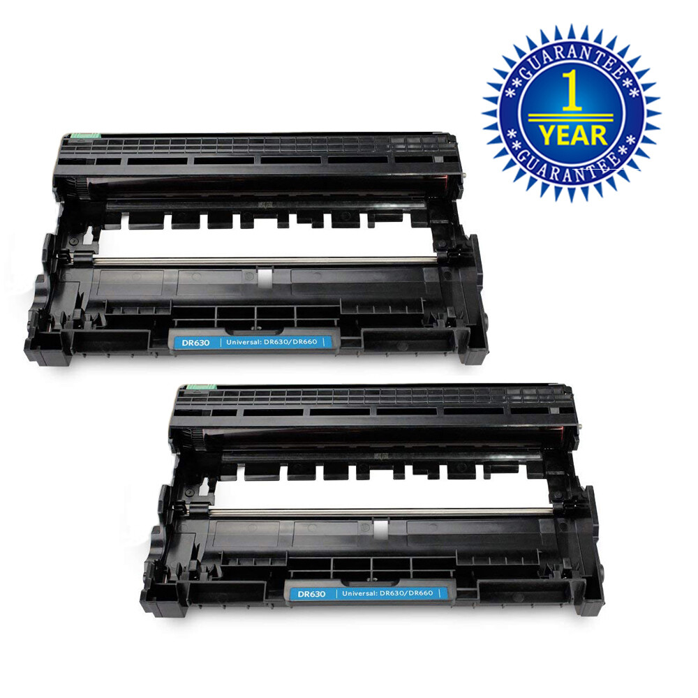 2PK DR630 Drum Unit Compatible With Brother HL-L2320D HL-L2340DW L2360DW L2380DW