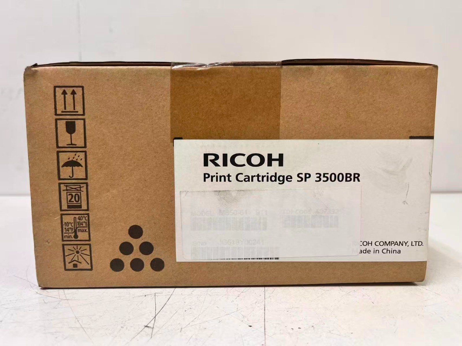 OEM Original Ricoh Toner Black Ricoh AFICIO SP 3500BR 