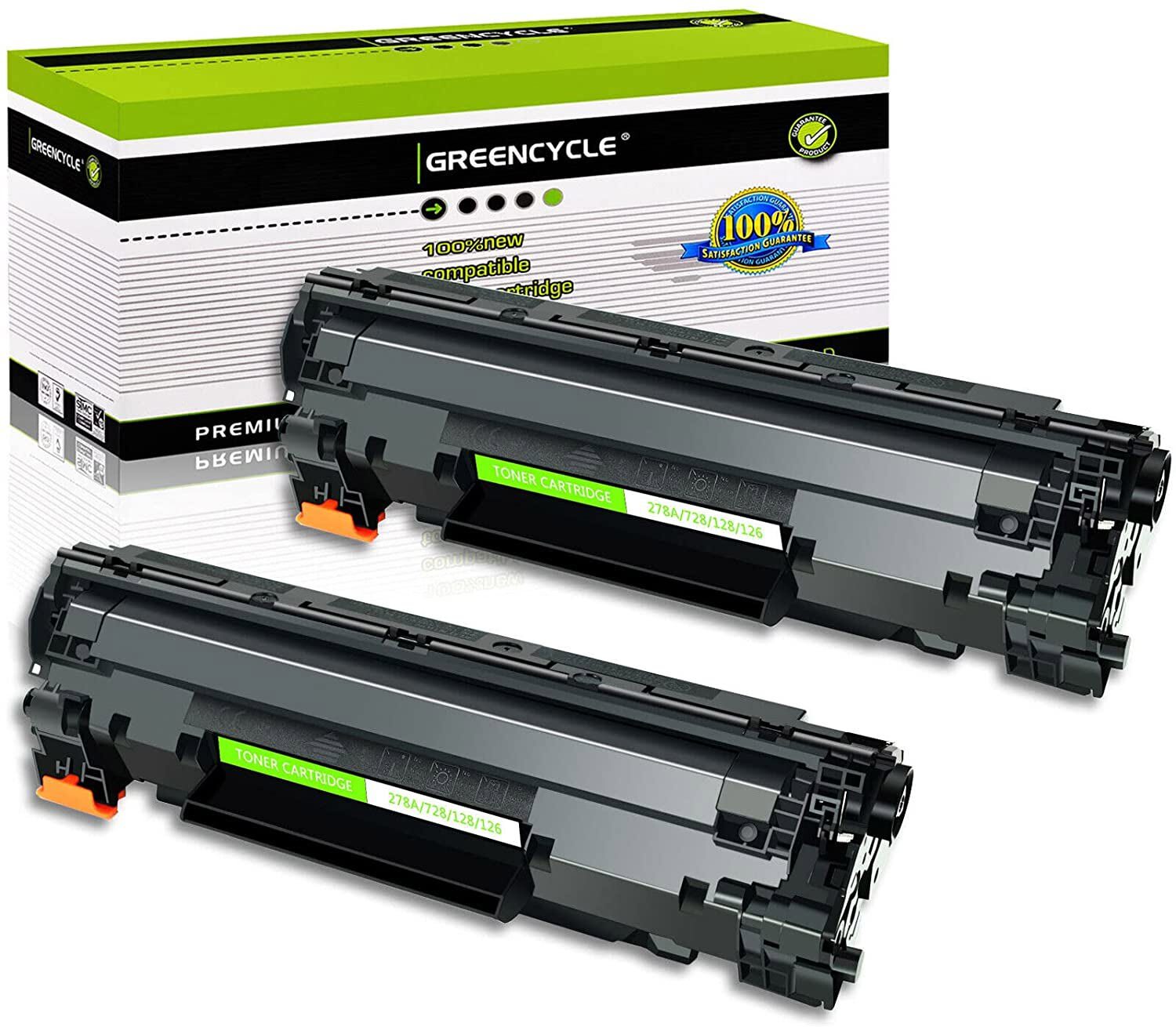 2PK C128 Toner Cartridge Compatible For Canon 128 L100 D530 D550 MF4550d MF4770n