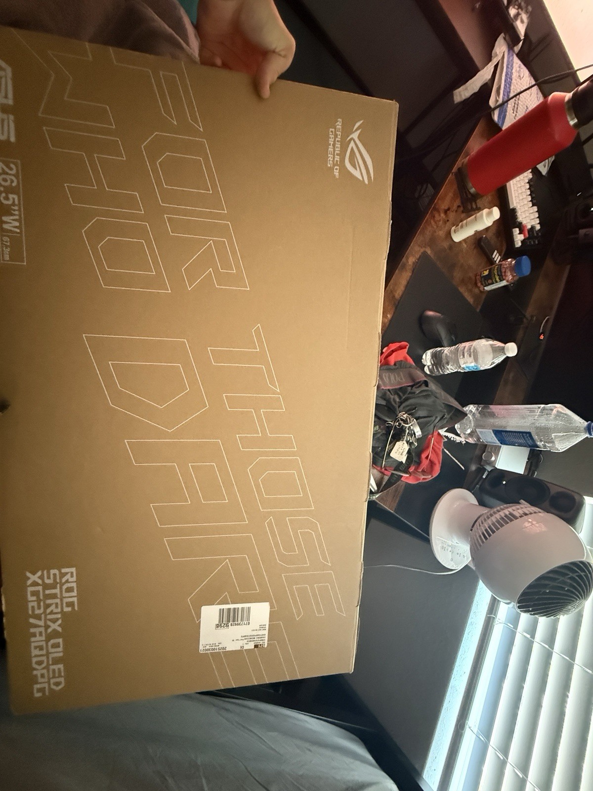 ASUS ROG Strix 500 Hz OLED Gaming Monitor XG27AQDPG