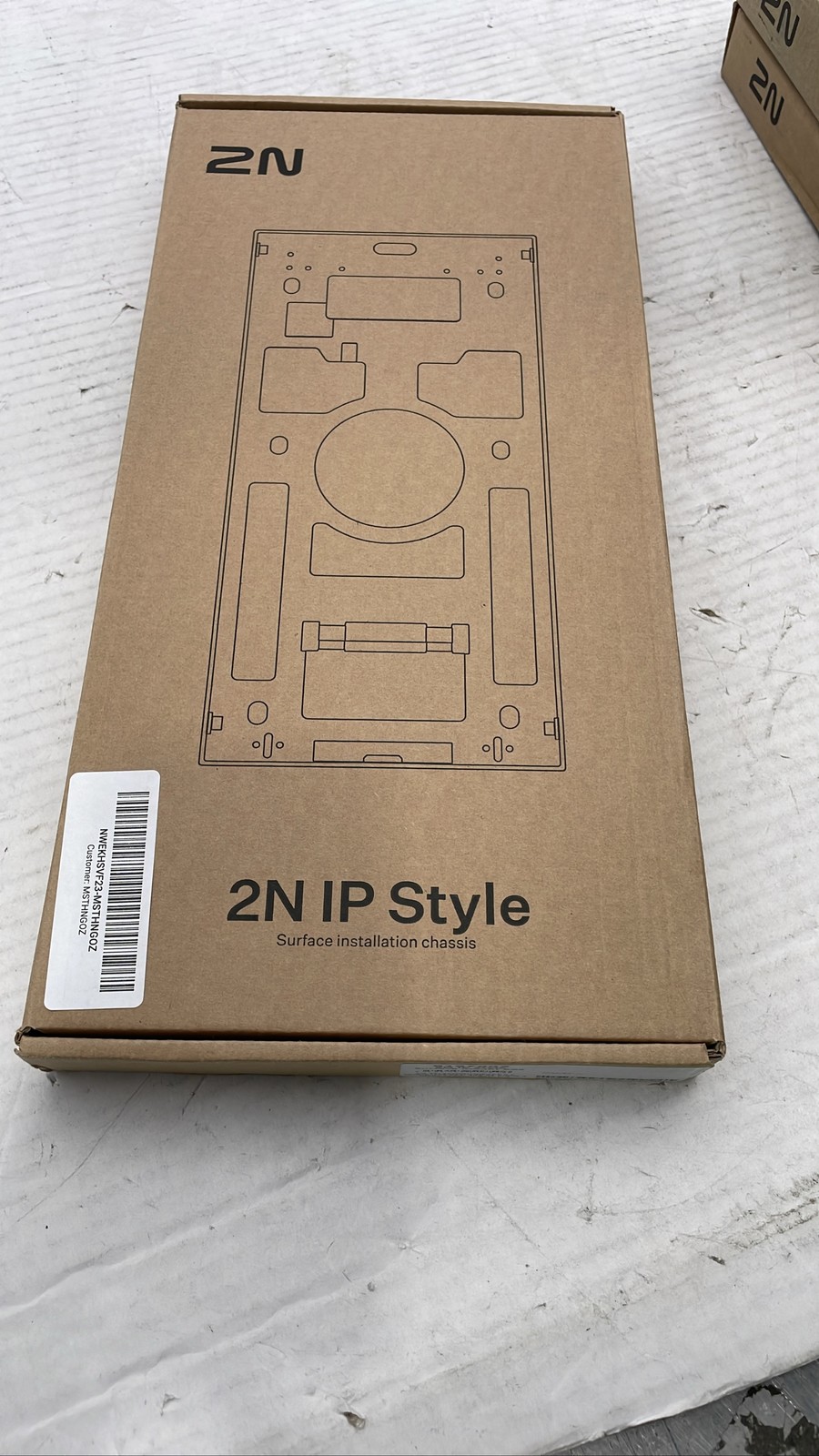 2N 9157002 IP Style Surface Mount Box Intercom Surface Installation Housing Unit