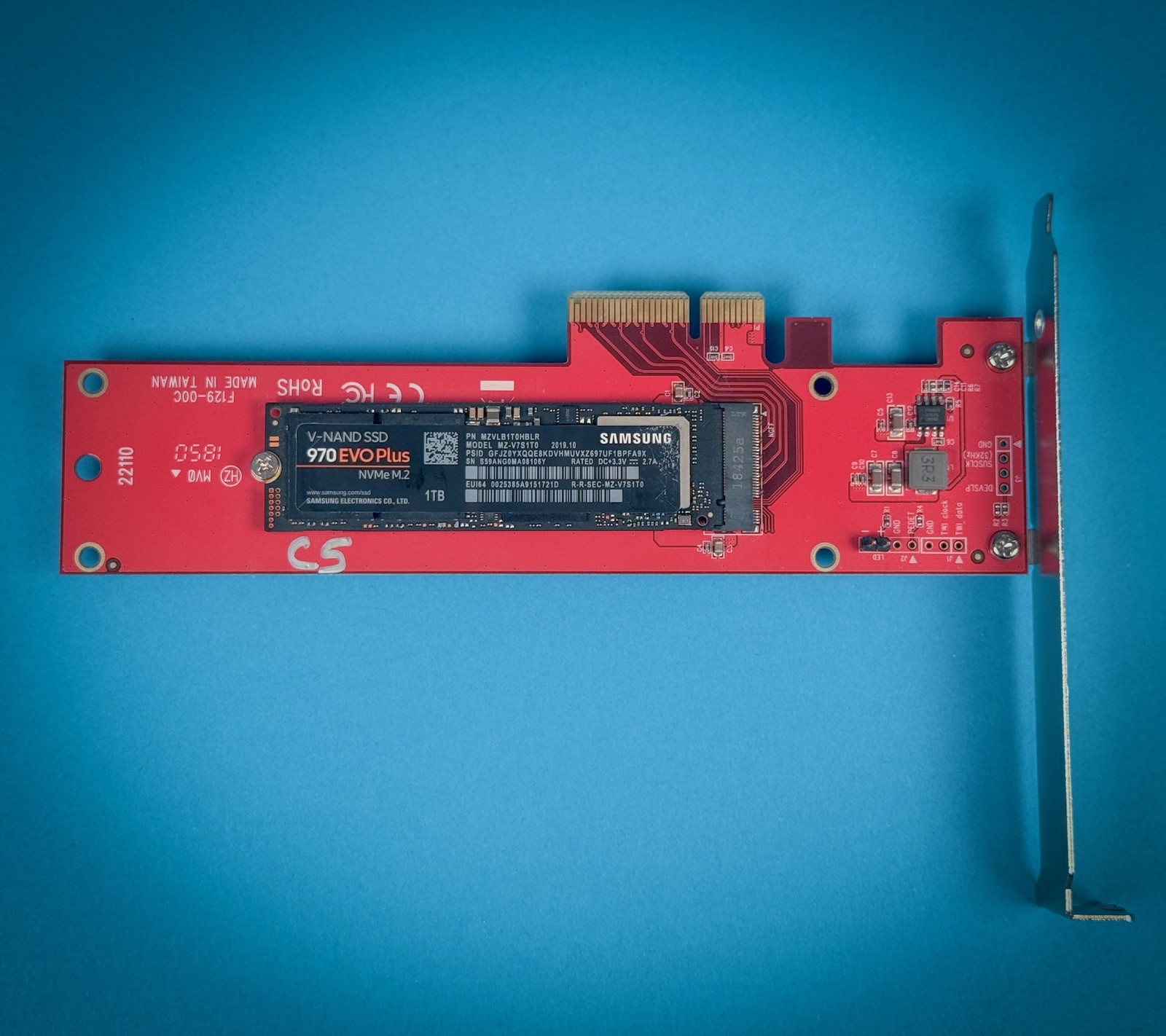 UPGRADE for Mac Pro 5,1 / 1TB PCIe Samsung M.2 SSD / Preloaded OpenCore Monterey