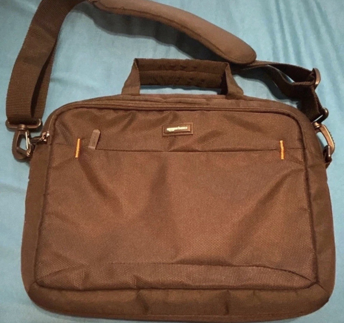 Amazon Basics Black Laptop Bag