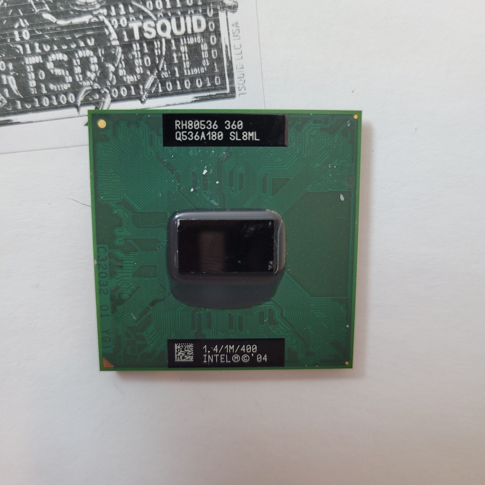 Intel Celeron M 360 CPU 1.4GHz 1M 400 SL8ML RH80536 Socket 479 Processor