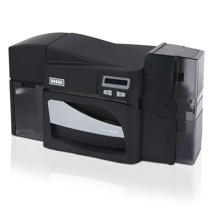 HID Fargo DTC4500E Dual-Sided ID Card Printer (55100)