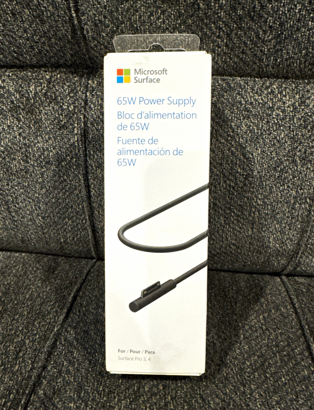 Microsoft Surface 65W Power Supply Adapter for Surface Pro 3/4 White Q5N-00001