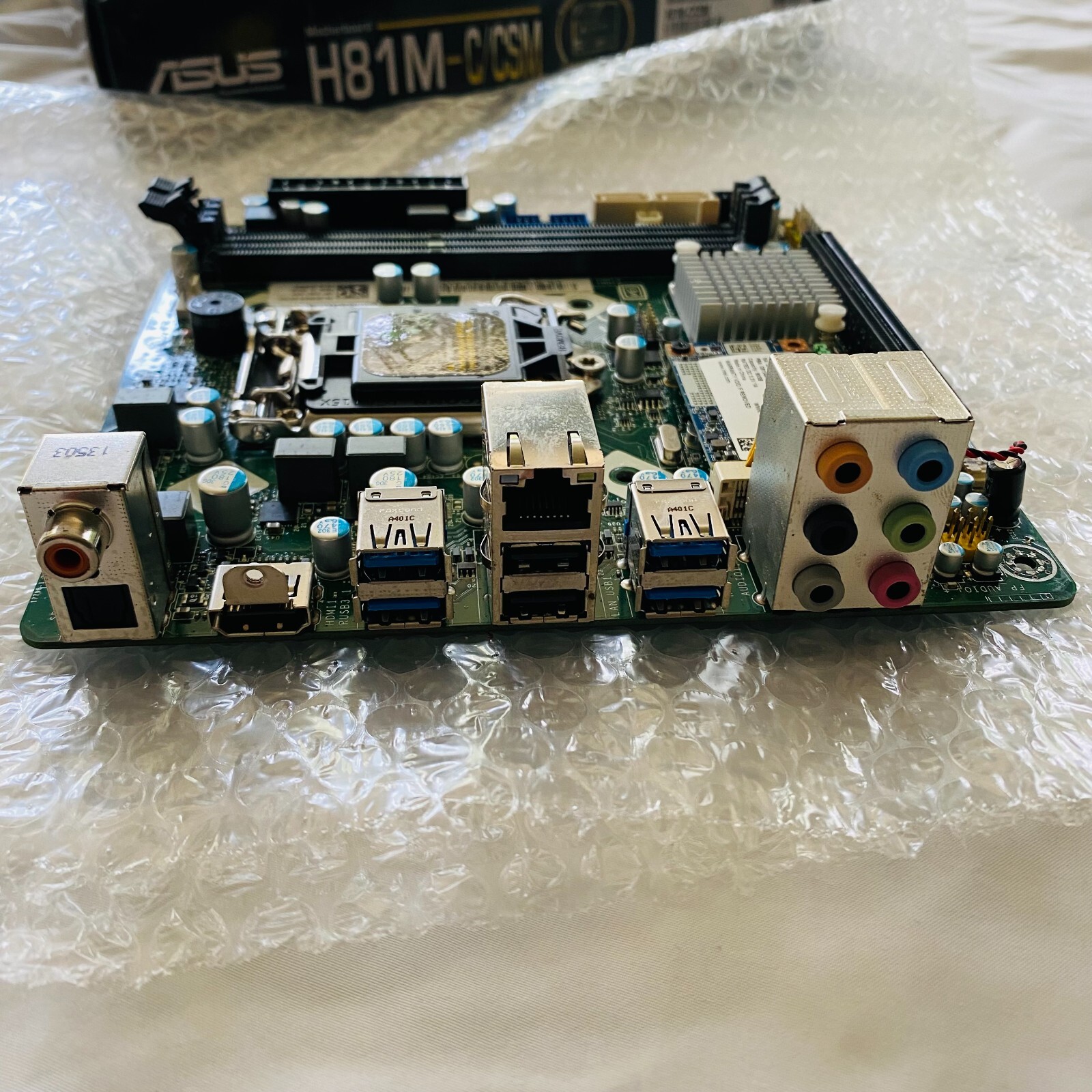 ASUS H81M-C/CSM LGA1150 DDR3 DVI VGA Motherboard