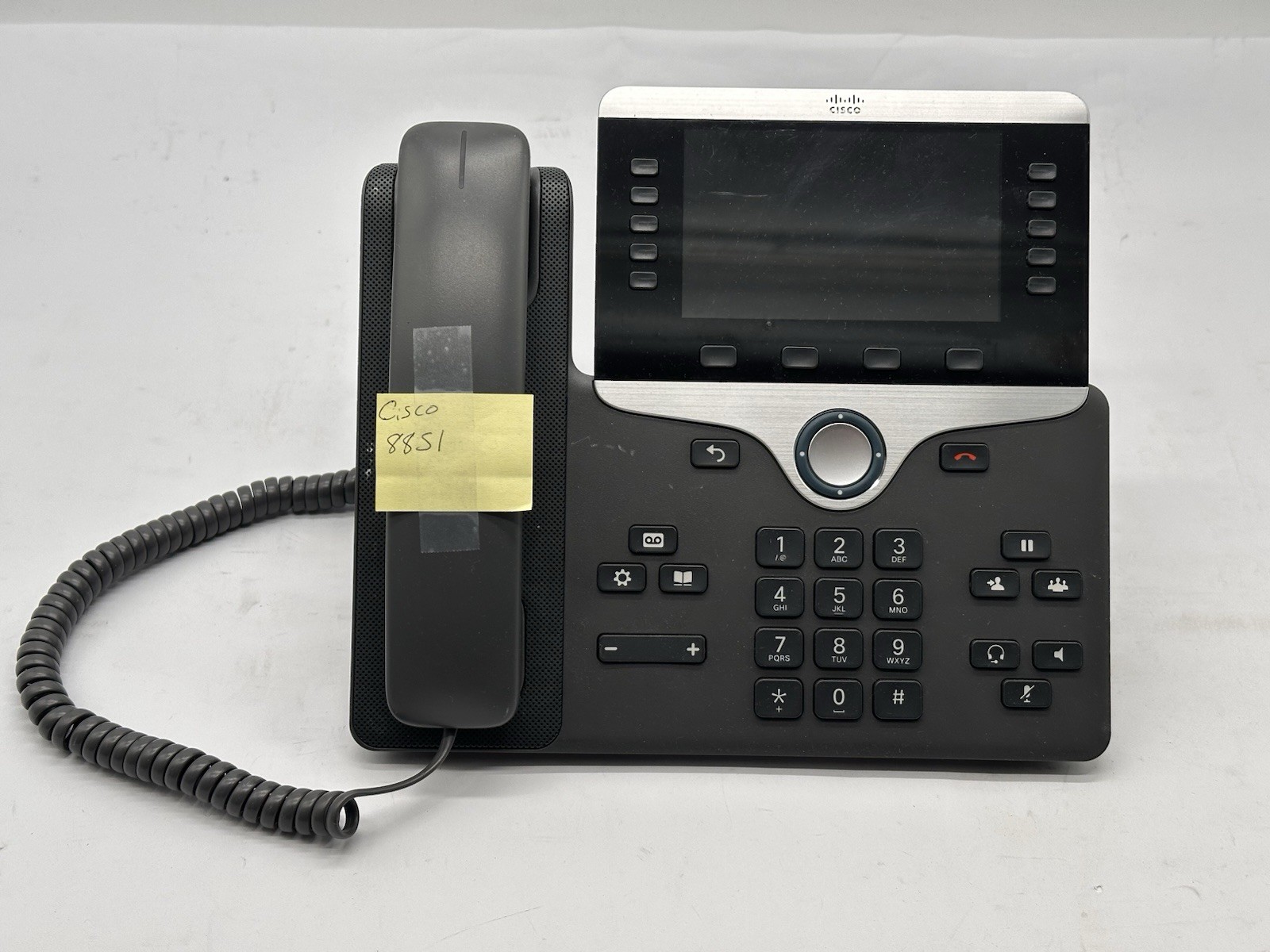 Cisco Business Class CP-8851-K9 Wall Mountable IP Phone-Used