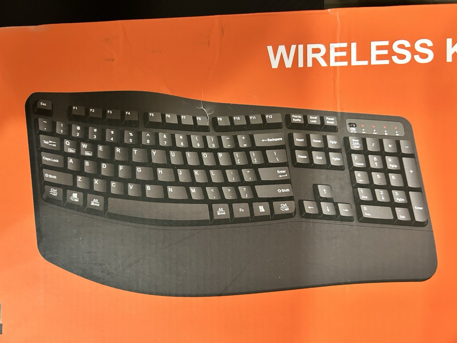 EDJO Ergonomic  Wireless Keyboard K399