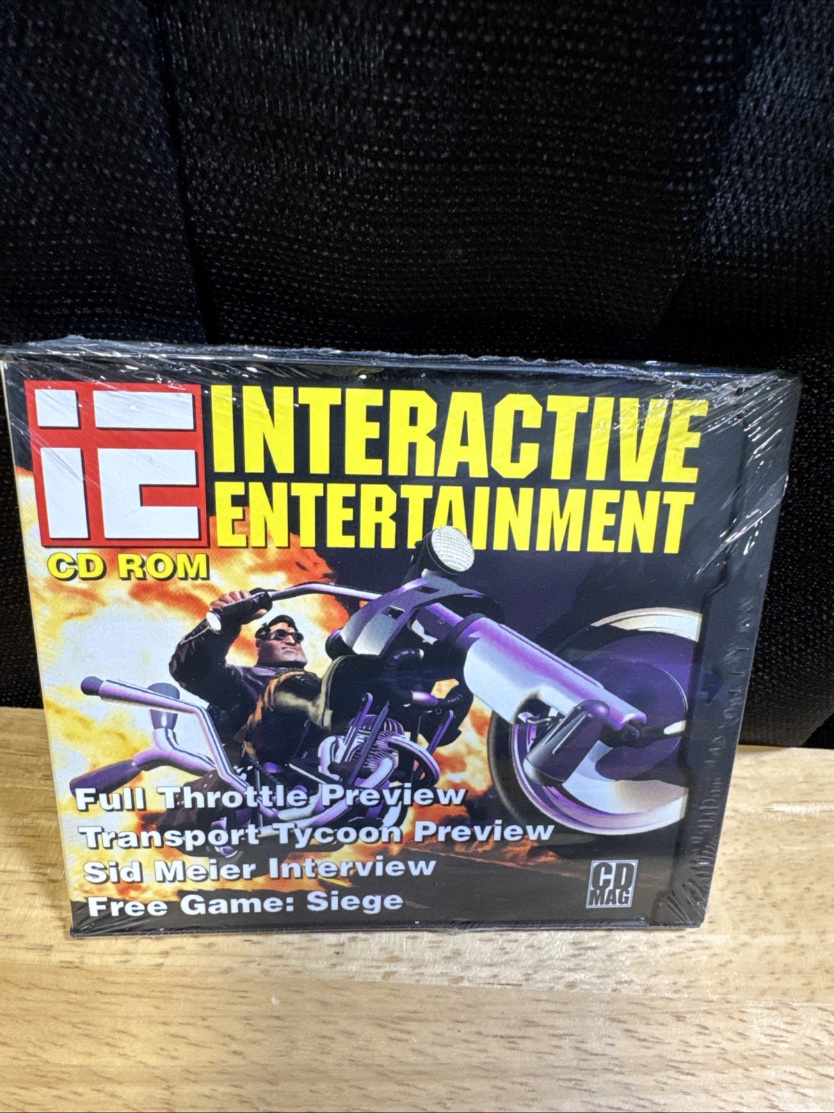 1994 IE Interactice Entertainment CD-ROM PC Seige Full Throttle DAWN PATROL