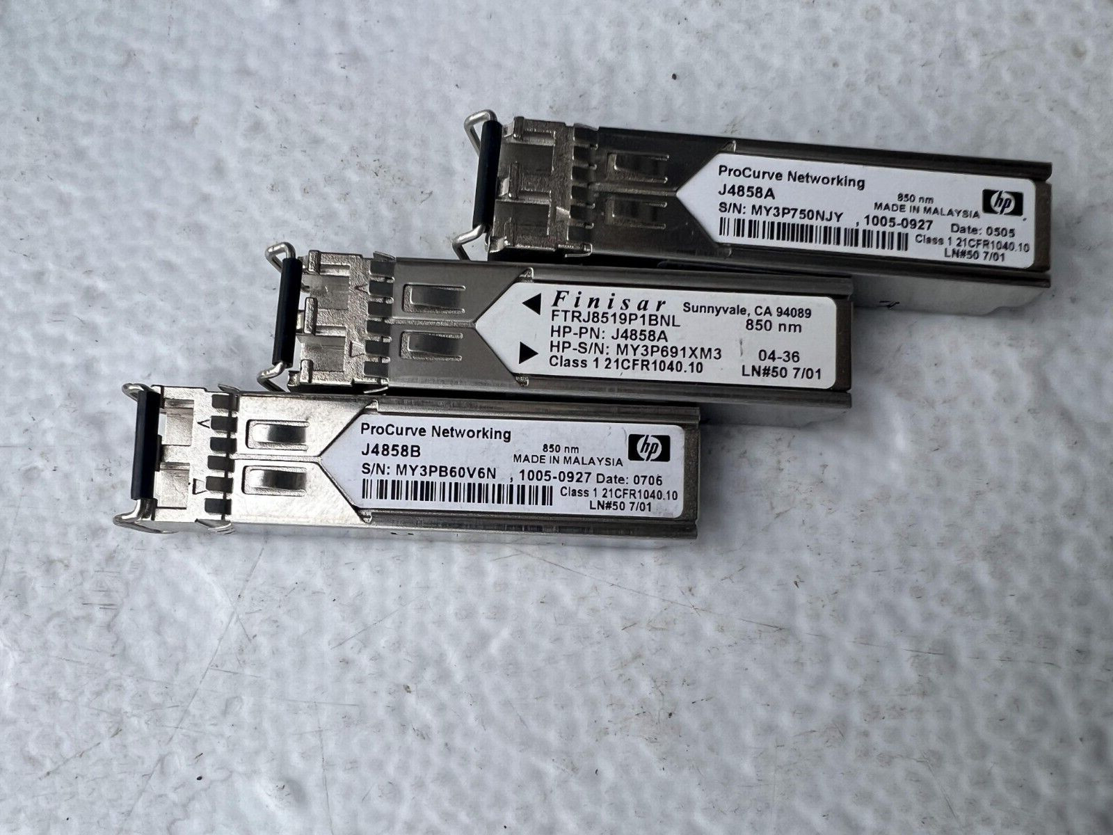 HP J4858A GBIC Transceiver HP ProCurve SFP Gigabit SX Mini-GBIC. Fast shipping