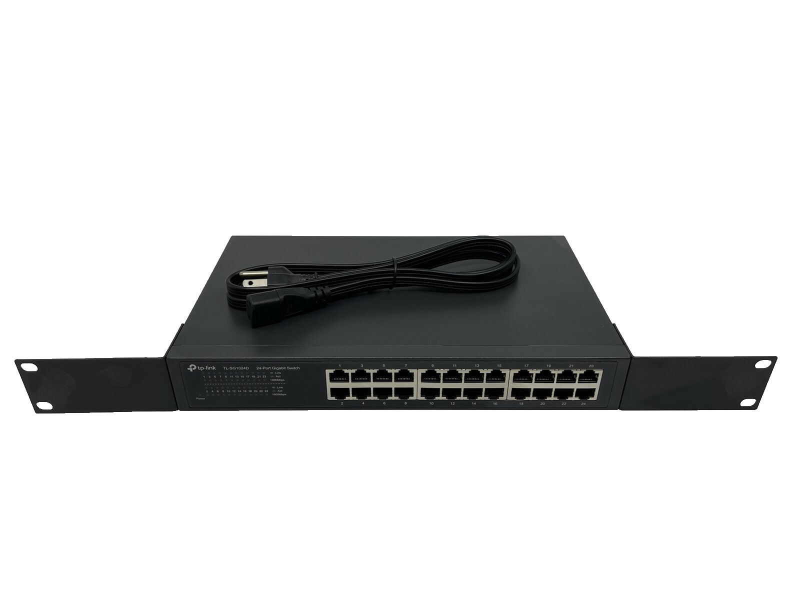 TP-Link 24-Port Gigabit Ethernet Unmanaged Switch w/ rack ears TL-SG1024D