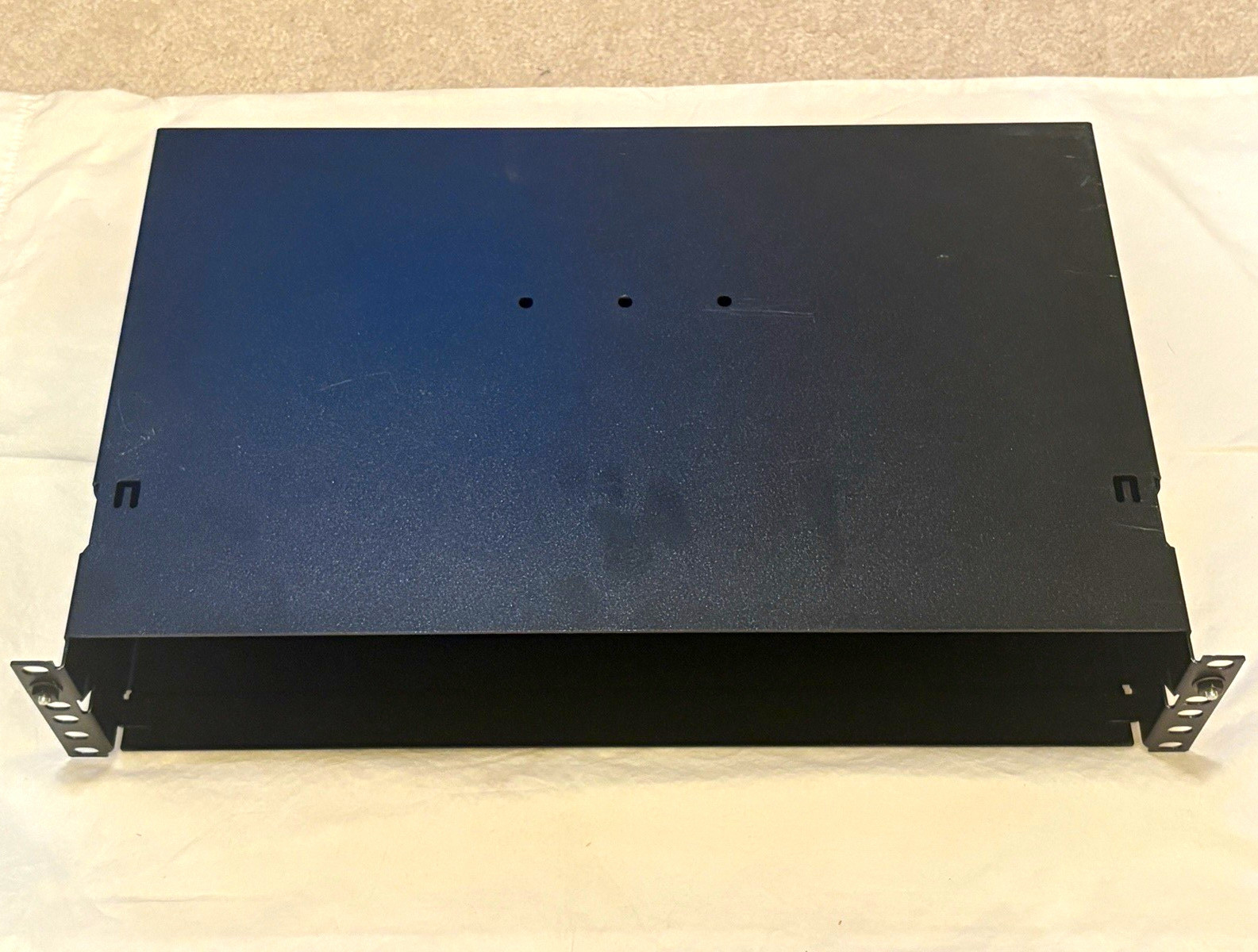 Panduit FMT2 2U Rack Steel Fiber Optic Straight Tray Black