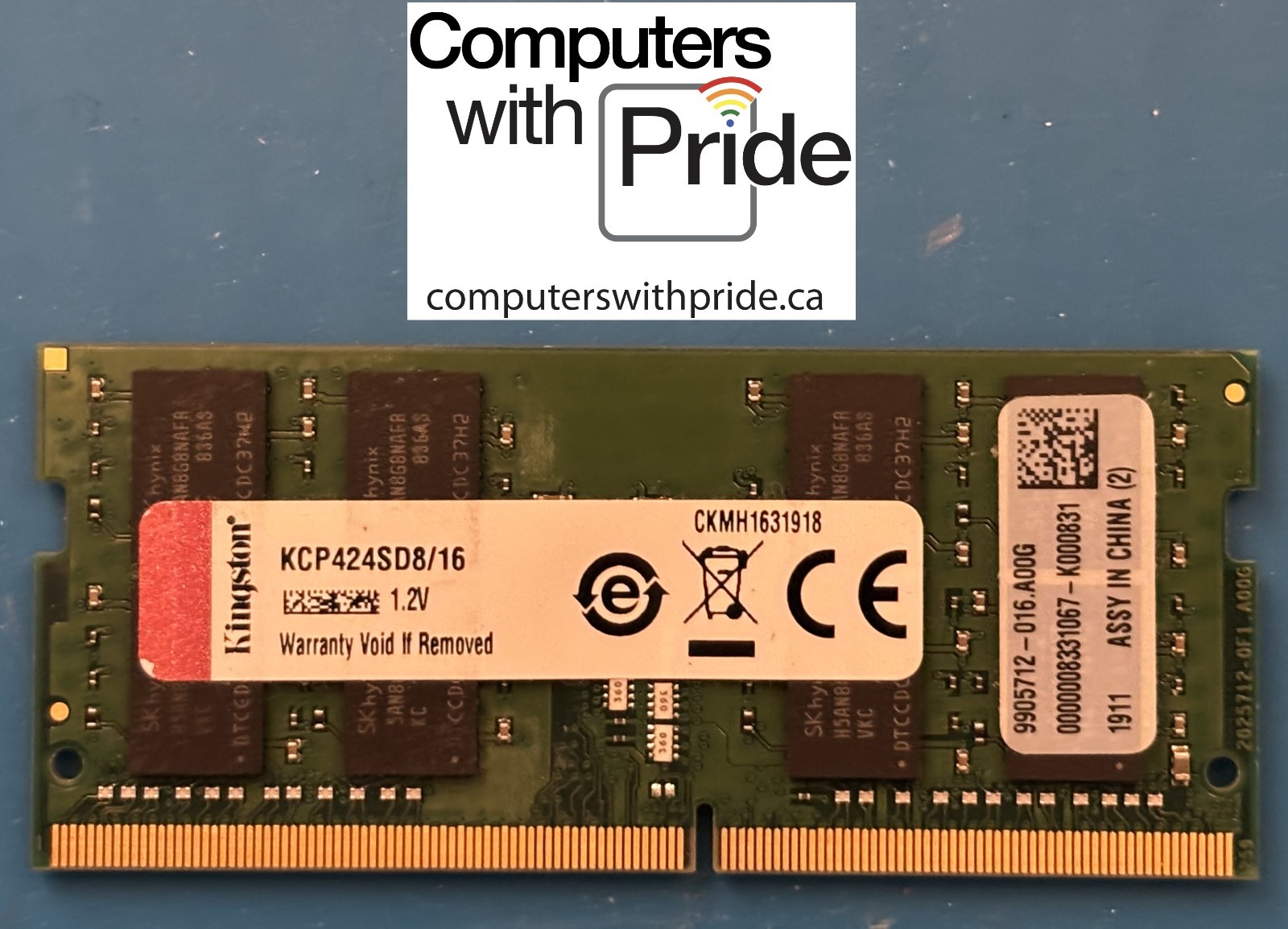 Kingston KCP424SD8/16 DDR4 PC4-2400 16GB Non-ECC