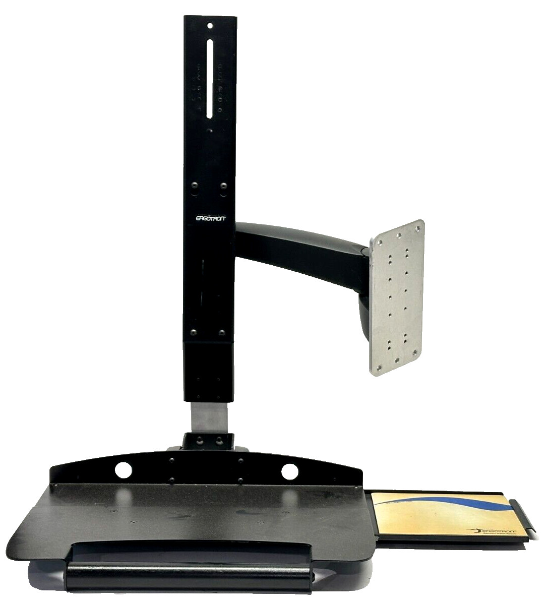 Ergotron 28-188-200-10 Wall Mount Combo Arm 200 Series Black