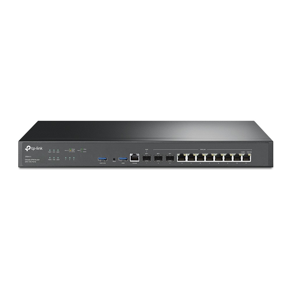 TP Link TL-ER8411 Omada VPN Router 10G SFP+ Dual Ports Enterprise Gateway