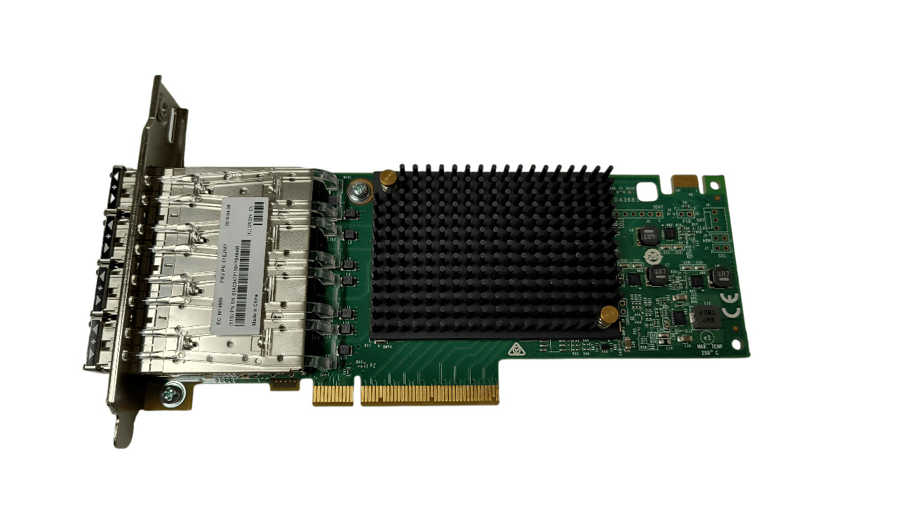IBM 01EJ187 Storwize V5000 Quad Part 16GB FC Controller w/ SFPs