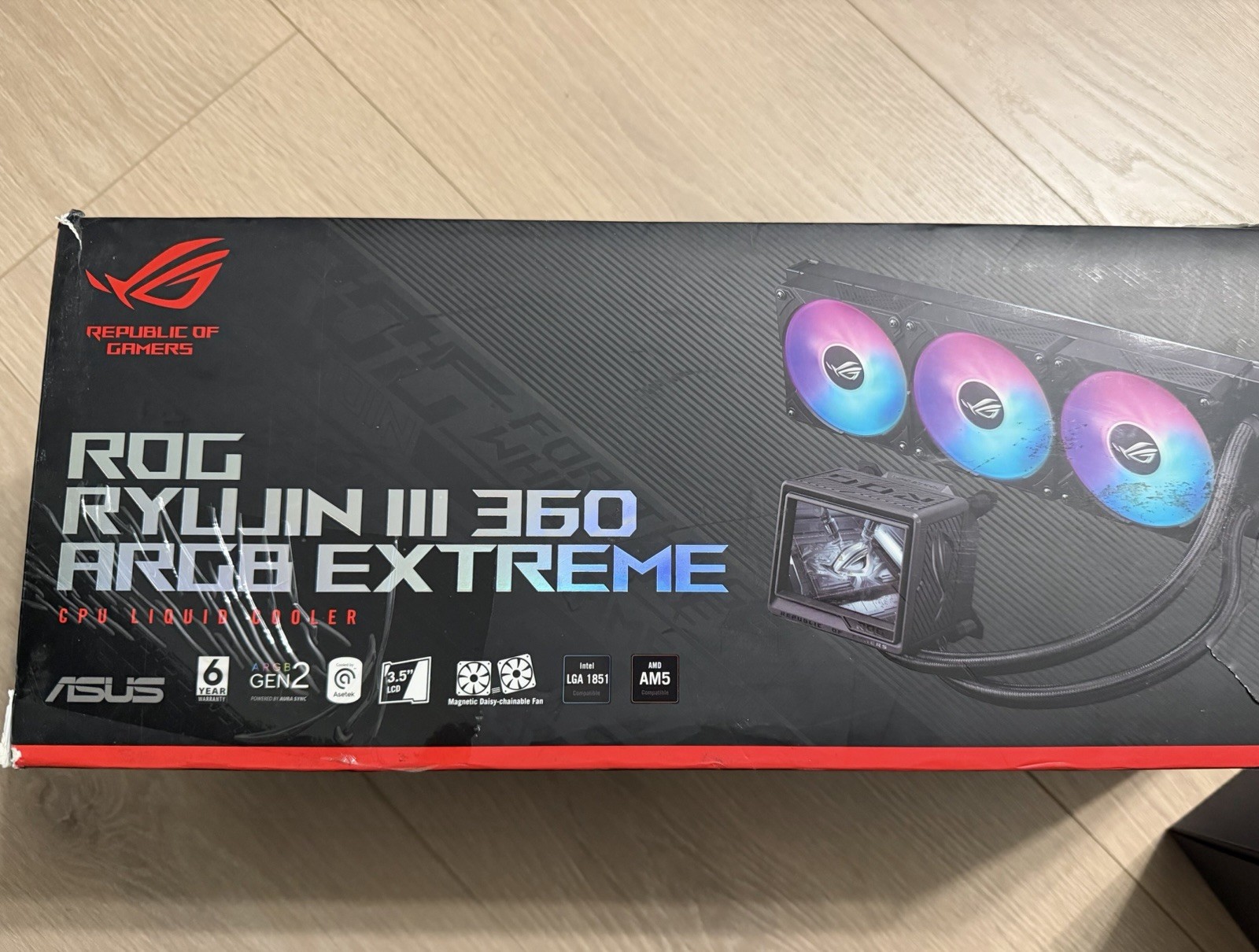 ASUS ROG Ryujin III 360 ARGB Extreme AIO