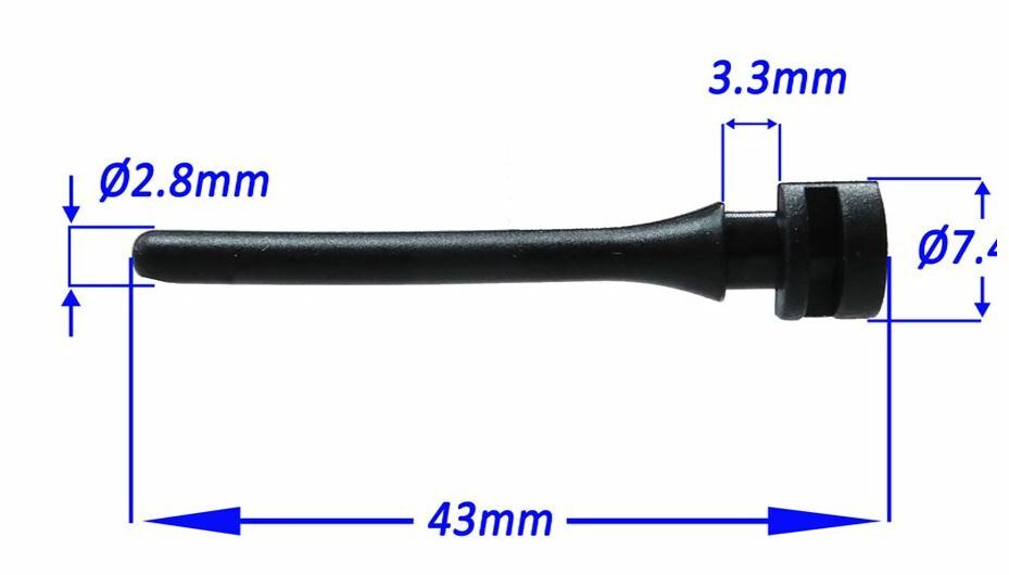 Anti vibration rubber screw 40 pack